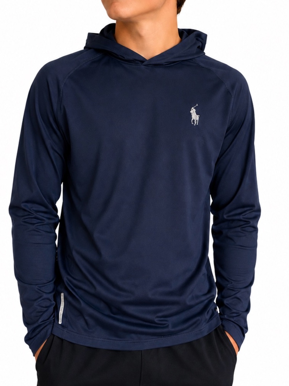 Polo Ralph Lauren Performance Thermovent long sleeve hooded shirt boys XL